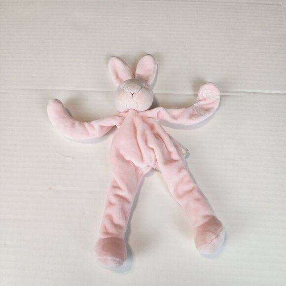 Bunnies by the Bay bundle  plush lovey security blanket baby girl bunny - Picture 6 of 12